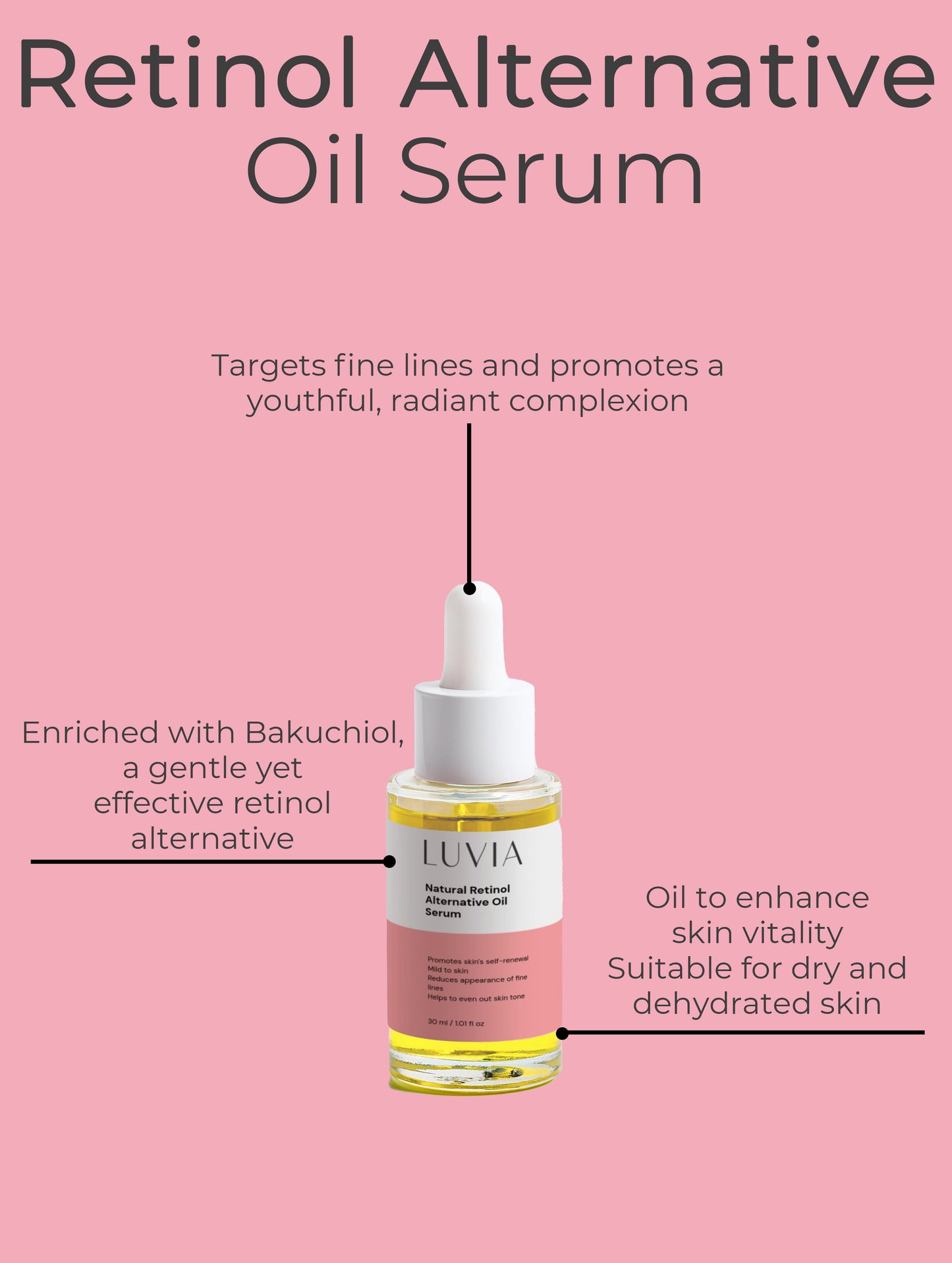 Natural Retinol Alternative Oil Serum