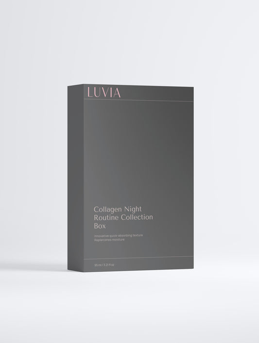 Coffret de collection de routines de nuit au collagène