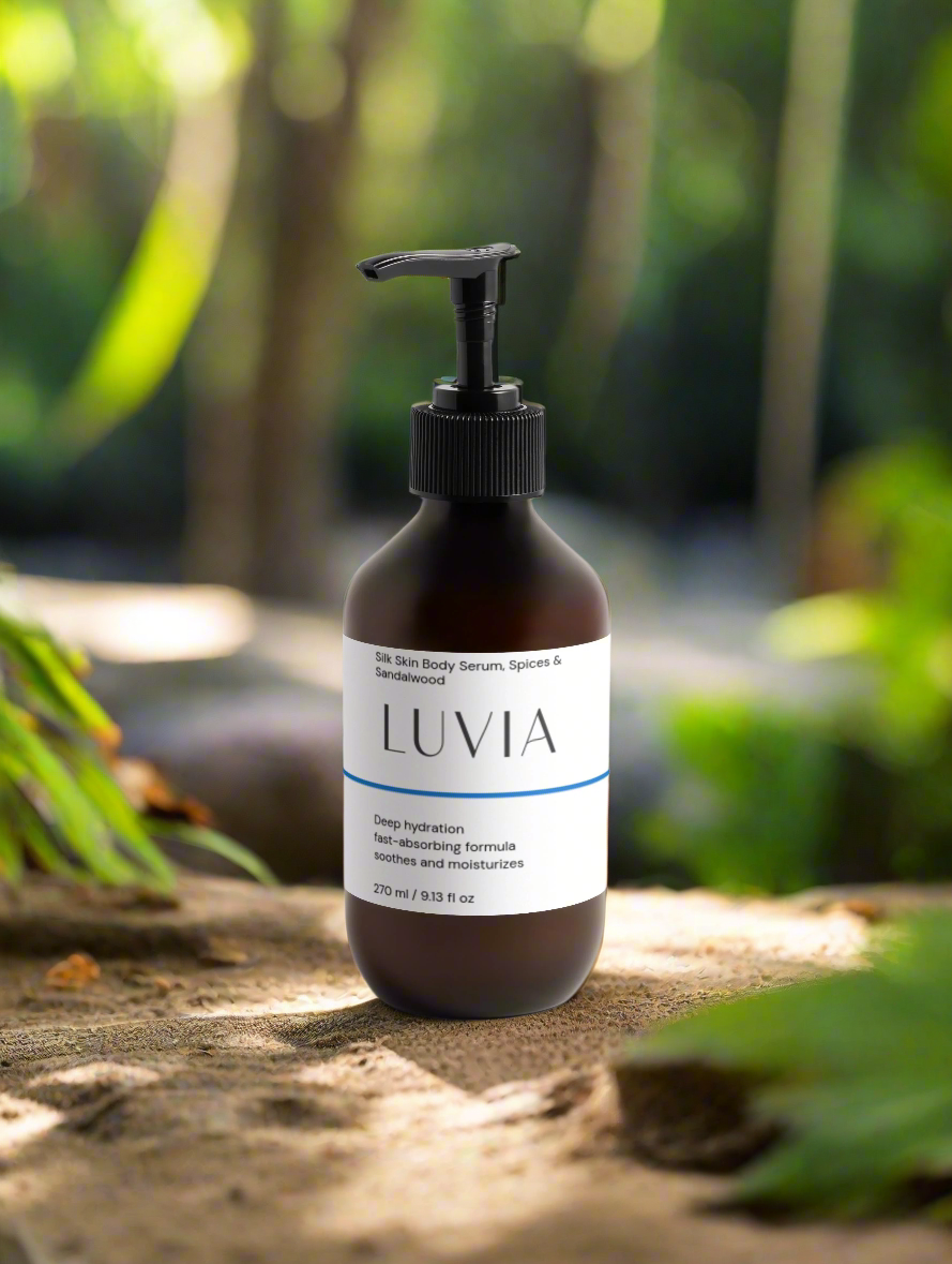 Silk Skin Body Serum, Spices & Sandalwood