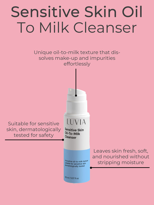 Sensitive Skin Oil-To-Milk Cleanser